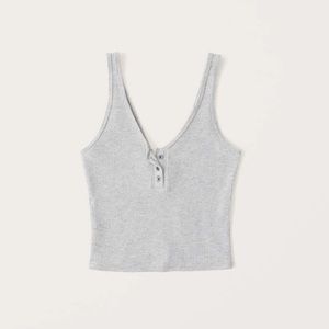 Abercrombie Waffle Henley Cami